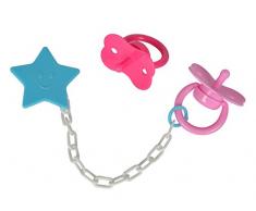 Simba - 105560003 - Ensemble de Sucettes pour Poupées - New Born Baby