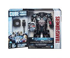 Hasbro Powercube Starter Kit Transformers Optimus Prime Figurine-Shadow Sparks, C3480ES10