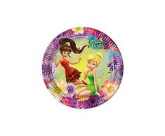 Procos 5PR85242 Trilli Fairies Assiette 23 cm Multicolore