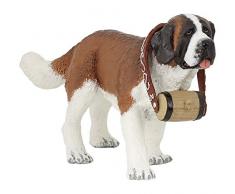 Papo - 54009 - Figurine - Animaux - Saint Bernard au Tonneau