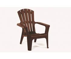 BICA s.p.a. (BCA)) – Maryland Fauteuil 73 x 80 x 88 cm, Marron, Multicolore, 123