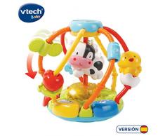 VTech Baby – comptes muuusicales, hochet Boule bébé interactif avec Plus de 45 mélodies, Voices et chansons, par Vocabulario et motricité Fine (3480 – 502922)