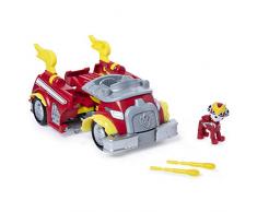 Paw Patrol - 6053686 - Jeu enfant - Véhicule Transformable Super Charged Mighty Pups Marcus - La Pat Patrouille