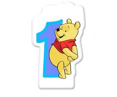 Bougie anniversaire 1 an Winnie lOurson (Disney)