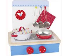 Goki - 8651852 - Cuisine - Modèle De Table - 9 Pièces - 30 X 23 X 28 Cm