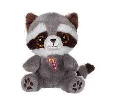 Gipsy Candy Pets Raton Laveur Peluche, 70865, Gris, 25 cm