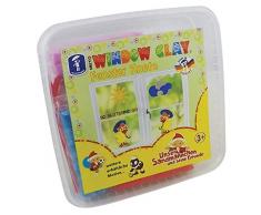 FEUCHTMANN Spielwaren 6281421 Window Clay Moule à gâteau en Forme de Sandman Multicolore