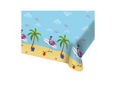 Folat Nappe Lavable Motif Flamant Rose 180 x 130 cm