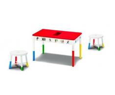 Unbekannt 89.0014.00 Fifi Brindacier – Fifi Table avec 2 chaises