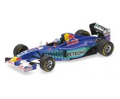 Minichamps- Voiture Miniature de Collection, 417970017, Bleu/Vert