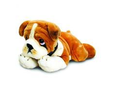 Keel Toys - 64699 - Jouet de Premier Age - Peluche - Chien - Bulldog - 35 cm