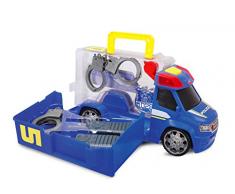 Dickie Toys - 203716005 - Véhicule Miniature - Modèle Simple - Camion Police Push & Play Accessoires Policier - 33 Cm