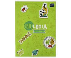 Interdruk Ze60bio Cahier A5 60 UV biologie, Multicolore - Version Anglaise