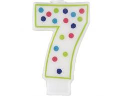 Bougie danniversaire avec numéro