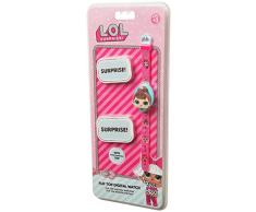 L.O.L. Surprise! Montre Bracelet Fille À Affichage Digital avec Médaillons Figurines Interchangeables | Accessoires De Poupées pour Enfants | Idée Cadeau Dès 3 Ans