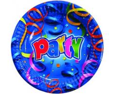 KitchenCentre PR86879 Lot de 8 petites assiettes Multicolore