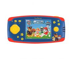 Lexibook Paw Patrol La PatPatrouille Chase Console Portable Compact Cyber Arcade, 150 Jeux, écran LCD, à Piles, Rouge/Bleu, JL2365PA
