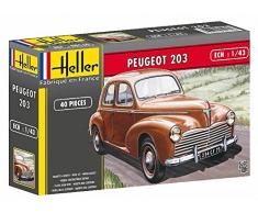 Heller - 80160 - Maquette - Voiture - Peugeot 203 - Echelle 1/43 - Classique