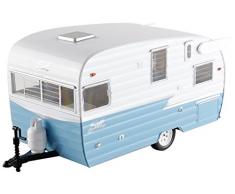 Greenlight Collectibles- Miniature Voiture de Collection, 18229, Bleu/Blanc