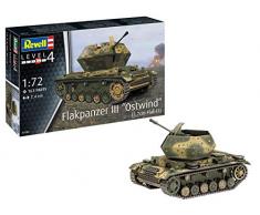 Revell 03286 Maquette de Char Flakpanzer III Ostwind, échelle 1/72, 3286, Camouflage