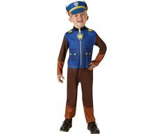 Rubies-déguisement officiel - La PatPatrouille- Déguisement Classique Chase - Taille S 3-4 ans 104cm - I-630718S