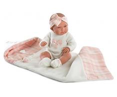 Llorens RN nica poupée poupée avec Sac à Langer et Toucher Doux (73856)