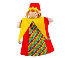 Goki - 2040594 - Marionnette À Mains en Peluche - Kasper