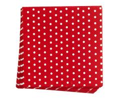 Neviti 678146 Carnival Serviette de Table, Pois Rouge