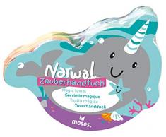 moses Narwal 30529 Serviette de Toilette avec Effet Surprise Multicolore