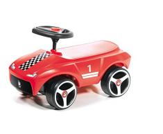 Brumee-808677 Porteur, Trotteur Driftee, Voiture Rouge, Personnalisable, 808677