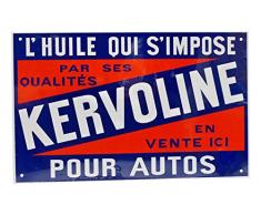 Dioramax- Miniature Voiture de Collection, KERVOLINE, Bleu/Orange/Blanc