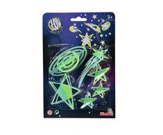 Simba - S 7828393 - 3D Set Brillant Autocollants - Etoiles et Objets Cosmiques