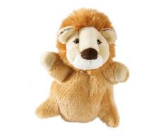 Heinrich Bauer - 11806 - Marionnette à Main Lion en Peluche - Orange