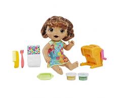 Baby Alive - Snackin Pasta - Poupee Cheveux Bruns