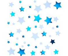 Neviti 775561 Little Star Confettis de Table Bleu 3 x 3 cm