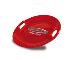 Jamara 460368 460368-Snow Play Barre dappui antidérapante 60 cm sur Les Deux côtés, Corps en Plastique Robuste Robuste et Amusant sur Le Plateau antidérapant Rouge