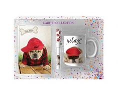 Sahinler - TEN-020 - Relax - Coffret Mug + Stylo + Notebook