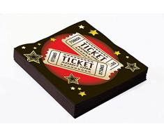 Forum Novelties X75865 at the Movies Serviette de table, Multicolore, taille unique