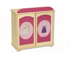 Roba - 97230 - Mobilier De Poupée - Armoire - Happy Fee