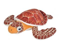 Wild Republic Republic-21477 Peluche Tortue caouanne Cuddlekins Mini, Jouets, 20cm, 21477, Marron, 20 cm