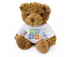 London Teddy Bears Table périodique génie – Ours en Peluche Mignon et Doux – Cadeau Scientifique