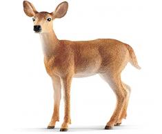 Schleich- Figurine Biche de Virginie Wild Life, 14819, Multicolore