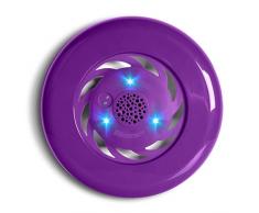 Ledwood Frisbee Speaker Lumineux Purple (Violet)