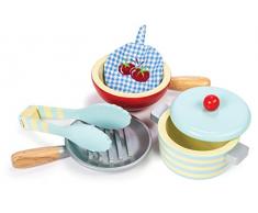 Le Toy Van Honeybake en Bois Ensemble de casseroles et poêles