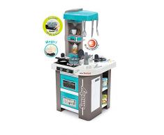 Smoby Cuisine pour Enfants Cuisine Studio Bubble Bleu Tiffany électronique .