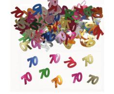 Folat Confettis de Table Motif Nombre