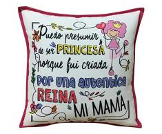 ARTEMODEL Coussin pour Maman Princesse Vert (1)