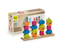 Erzi Tour dempilage Tableau Allemand Jouet en Bois