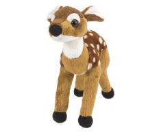 Wild Republic- Peluche Faon, Cuddlekins Mini doudouier, Cadeaux pour Enfants, 20 cm, 10983, Multicolore