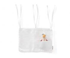 Kids Concept 1000389 Organiseur en Tissu pour Mini Berceau, mobilier, décoration et Rangement de Meubles pour Enfants, Unisexe, Multicolore